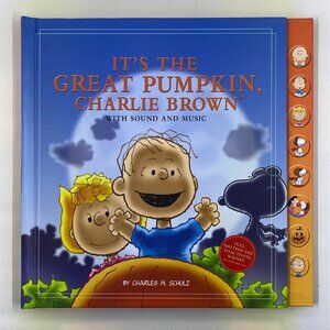 It’s The Great Pumpkin Charlie Brown Kids Book w/ Sound & Music Battery Operated